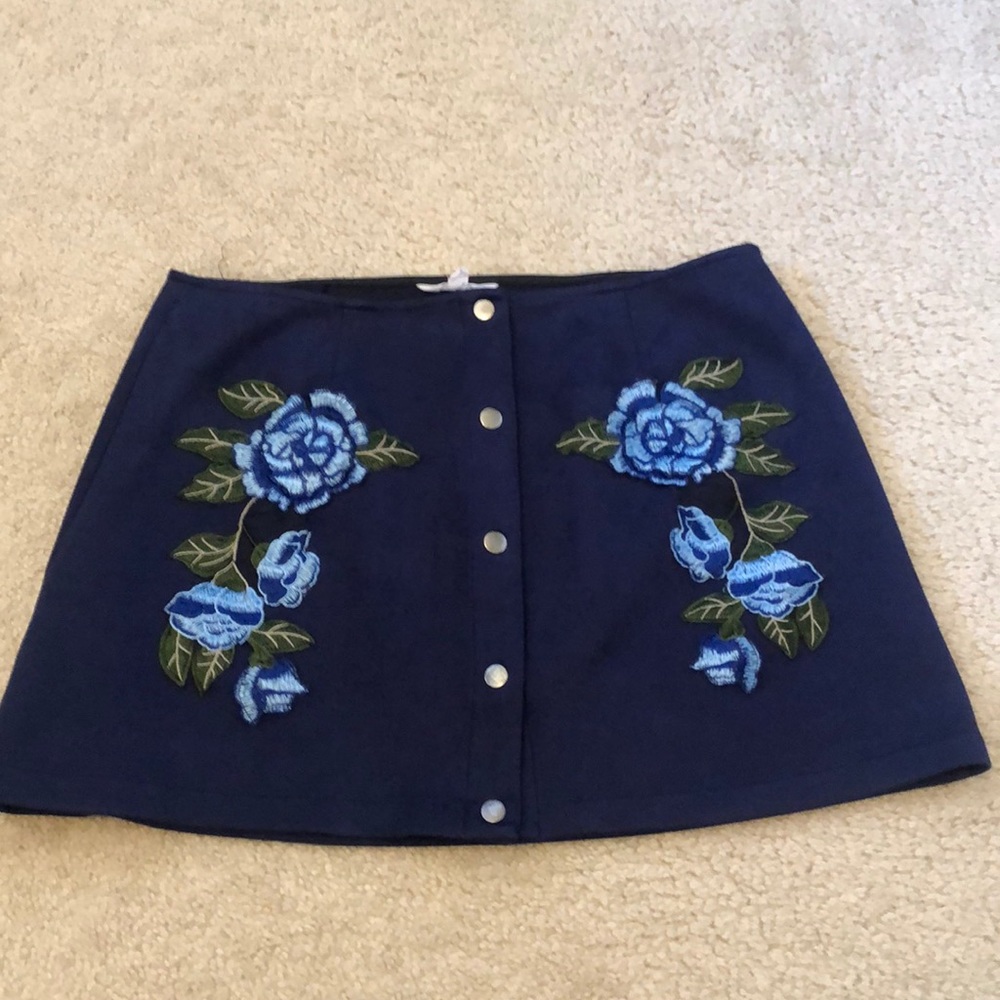 embroidered Skirt